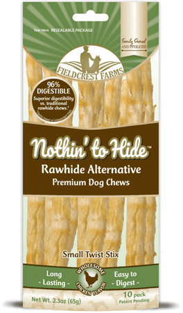 [FF63146] FIELDCREST FARMS Nothin' To Hide Twist Stix Chicken S 10pk