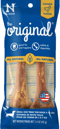 [NB20114] N-BONE The Original Chicken Dental Chew Bone 2pk S