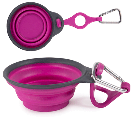 [DEX30895] DEXAS Travel Cup w/Bottle Holder Fuchsia