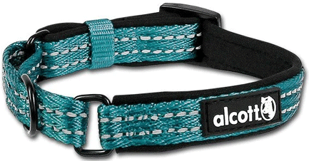 [PAW10546] P.A.W. Martingale Collar Blue L