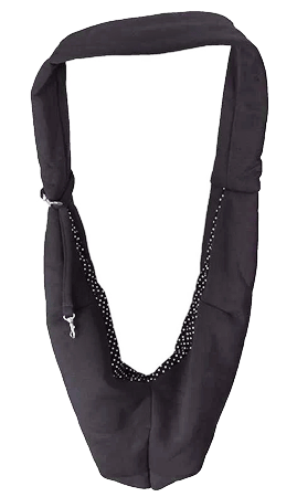 [DL0299 BLACK] DOGLINE Pet Sling Black