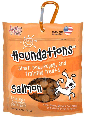 [LP08154] LOVING PETS Houndations Training Treats Salmon 4oz