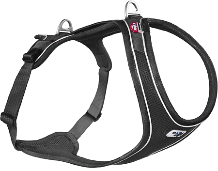 [CUR82312] *CURLI Belka Comfort Harness Black XS