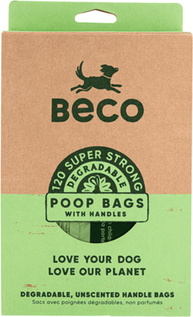 [BEC75195] *BECO Poop Bags with Handles 120ct