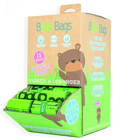 [BEC750917] *BECO Poop Bags Counter Display 64 -15ct Rolls