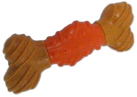 [E54626] ETHICAL/SPOT Bam-Bone Dental Bone 6" Peanut Butter