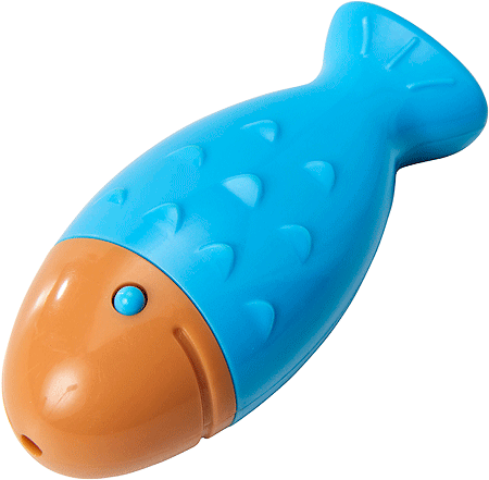 [E52148] ETHICAL/SPOT Finley Fish Laser Cat Toy