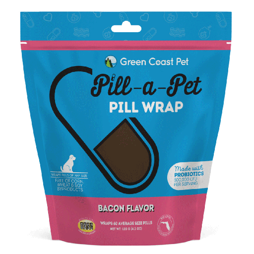 [GCP11094] *GREEN COAST Pill A Pet Bacon 4.2oz