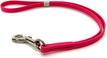 [DL7821 PINK] DOGLINE Biothane Grooming Loop 3/8" x 21" Pink