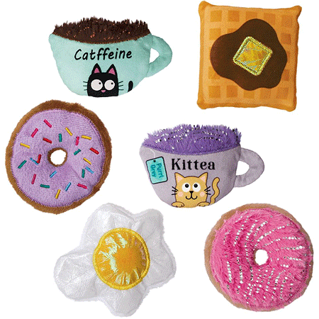 [KNG41902] KONG Scrattles Cafe Cat Toys 12pc PDQ