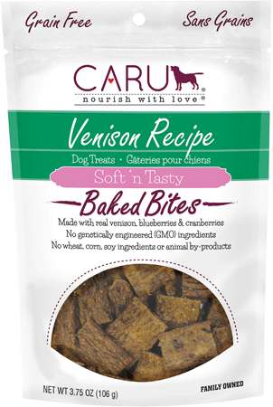 [CRU00515] CARU Baked Bites Venison 3.75oz