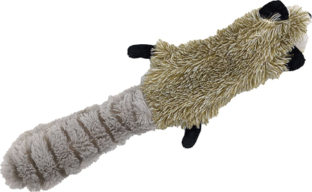 [E54634] *SKINNEEEZ Flippin' Raccoon Cat Toy 15"