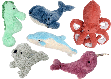 [MP43675] MULTIPET Deep Sea Cuddlers 12in