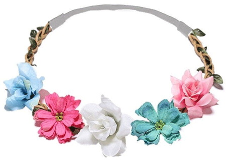 [FP02981] *FASHION PET Floral Headband