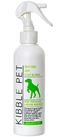 [KP00606] *KIBBLE PET Silky Coat Light Leave-in Spray Aloe & Honey 7.1oz