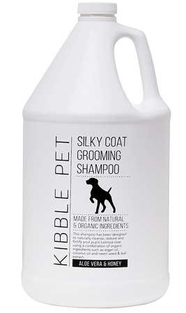 [KP00657] *KIBBLE PET Silky Coat Grooming Shampoo Aloe & Honey Gallon