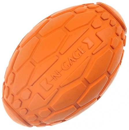 [NGA89026] N-GAGE Squeaker Football Regular 5" Orange