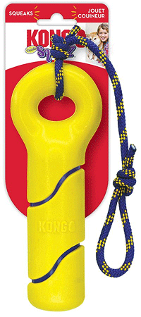 [KNG01383] *KONG Squeezz Tennis Buoy w/Rope L