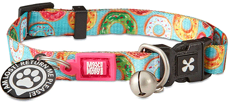 [MAX01635] *MAX&MOLLY Smart ID Cat Collar Donuts