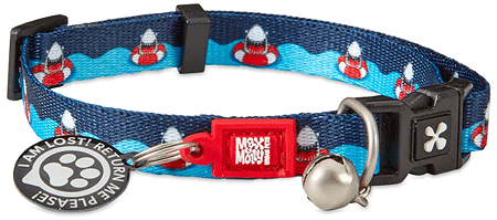 [MAX02329] MAX&MOLLY Smart ID Cat Collar Frenzy The Shark