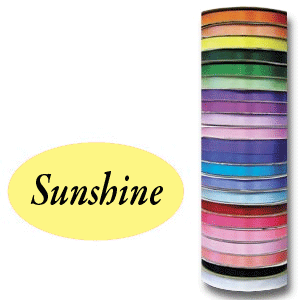 [MX03 642 SUNSHN] *RIBBON #3 9/16 x 100 yards Sunshine