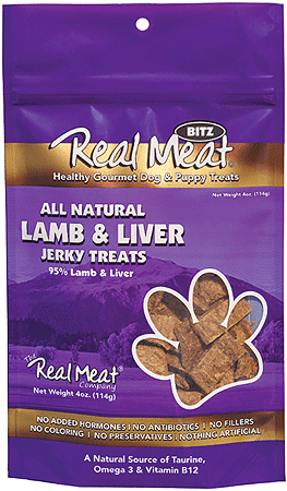 [RMC00803] REAL MEAT Treats Lamb & Liver 4oz