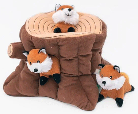 [ZP68012] ZIPPYPAWS Zippy Burrow Fox Stump