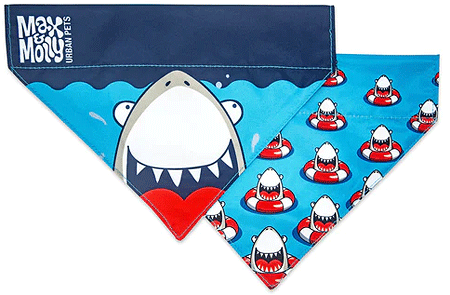 [MAX02483] *MAX&MOLLY Bandana Frenzy The Shark XS/S