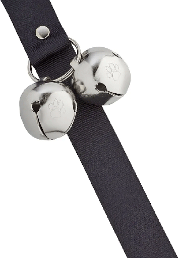 [POB44180] POOCHIE BELLS Classic Solid Colors - Midnight Black