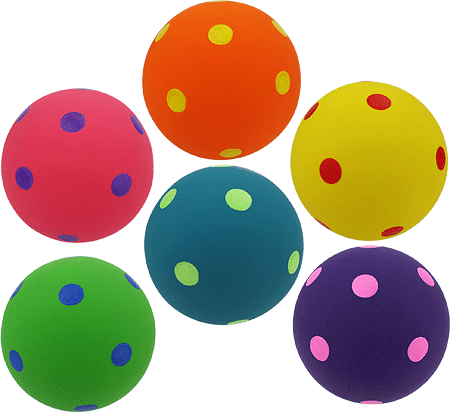 [MP61150] MULTIPET Polka Dot Ball 4"