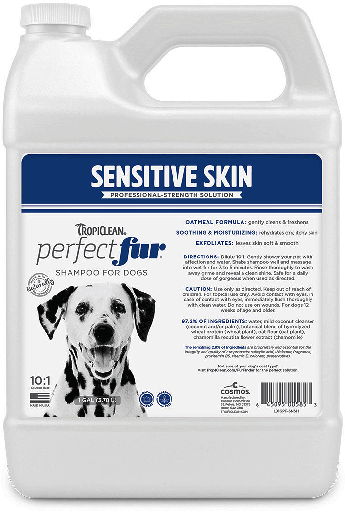 [TC00585] TROPICLEAN PerfectFur Sensitive Skin Shampoo 10:1 - Gallon