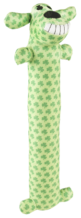 [MPH53751] MULTIPET Loofa Dog - St Patrick's Day Pattern L 18in