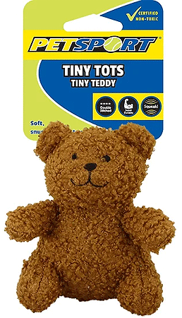 [PS20460] PETSPORT Tiny Tots Tiny Teddy 4"