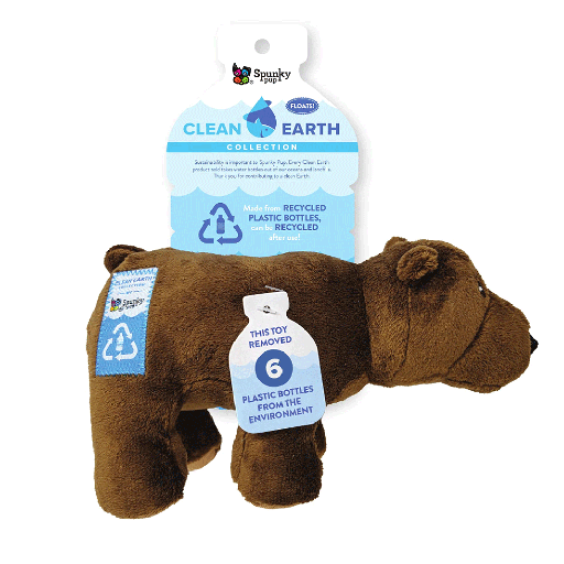 [SKP05793] SPUNKY PUP Clean Earth Bear Small