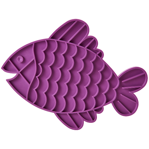 [E58623] ETHICAL/SPOT Soothers Lick Mat Fish 9.75"