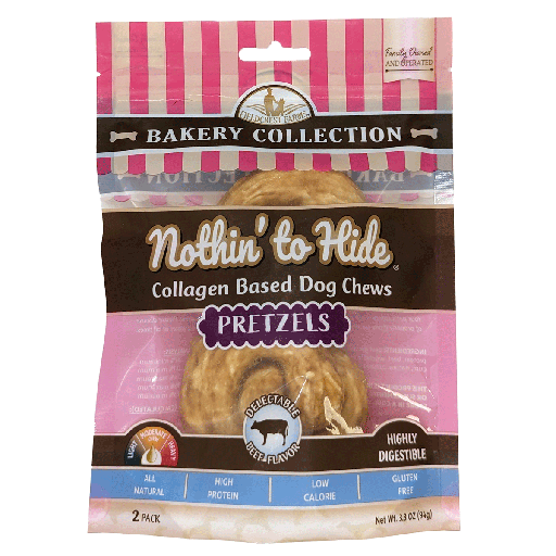 [FF63388] NOTHIN' TO HIDE Bakery Beef Pretzel 3" 2pk