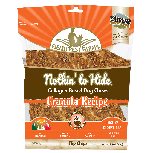 [FF63379] FIELDCREST FARMS Nothin' To Hide Flip Chips Granola 8pk