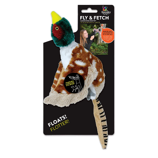 [SKP08744] SPUNKY PUP Fly & Fetch Pheasant