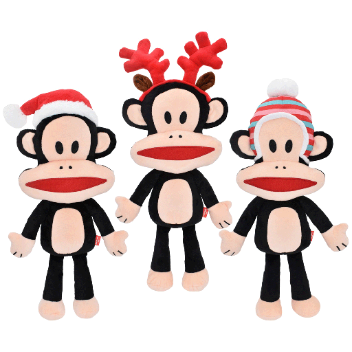 [MPH57190] MULTIPET Holiday Paul Frank Julius 12" Assorted