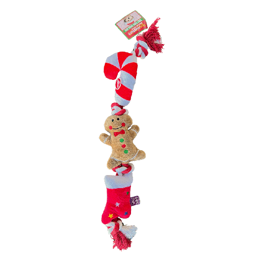 [MPH53860] *MULTIPET Holiday Tug Ropes 20"