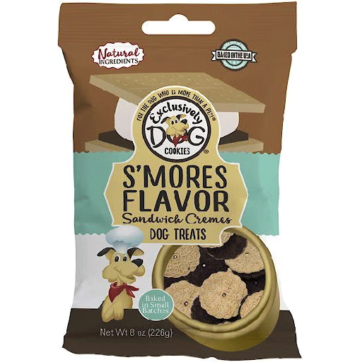 [E02300] EXCLUSIVELY PET Sandwich Cremes S'Mores 8oz