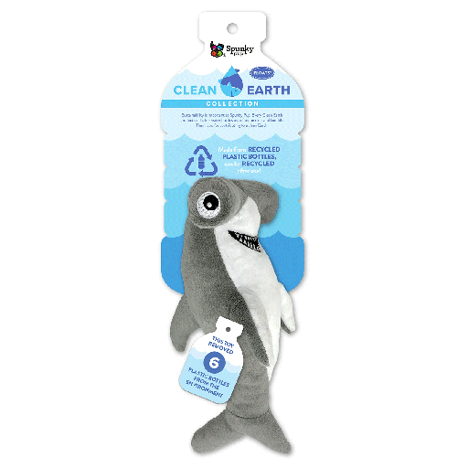 [SKP11890] SPUNKY PUP Clean Earth Hammerhead Shark Small