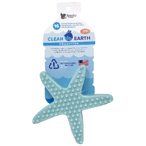 [SKP08729] SPUNKY PUP Clean Earth Chew Starfish