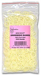 [MX1171 S 5/16] BOWDECO Latex Grooming Bands 5/16 500ct