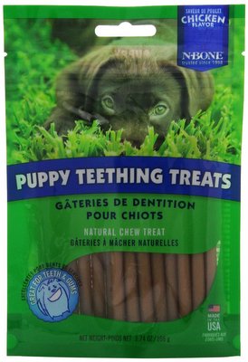 [NB11115] N-BONE Puppy Teething Sticks Chicken 17ct