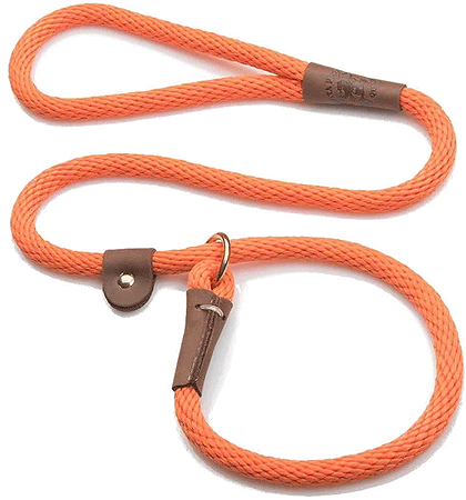 [MEN026 ORANGE] MENDOTA Slip Lead 3/8" x 6' Orange