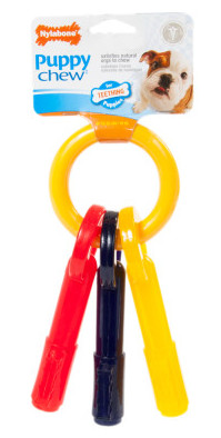 [N221] NYLABONE Puppy Teething Keys L