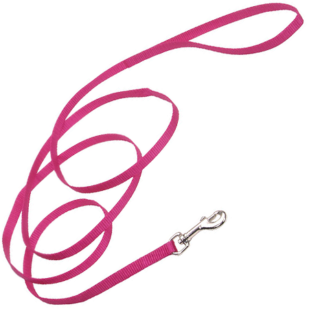 [CA304 PK FLAMING] COASTAL Tuff 4' Lead 3/8 - Pink Flamingo