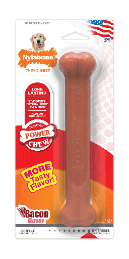 [NB104] NYLABONE DuraChew Bacon Bone Giant