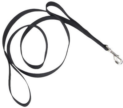 [CA906H BLACK] COASTAL Loops Lead w/handle - 1 Inch x 6' - Black